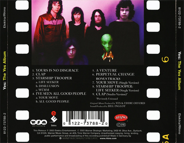 YES – ALBUM REMASTERED CD