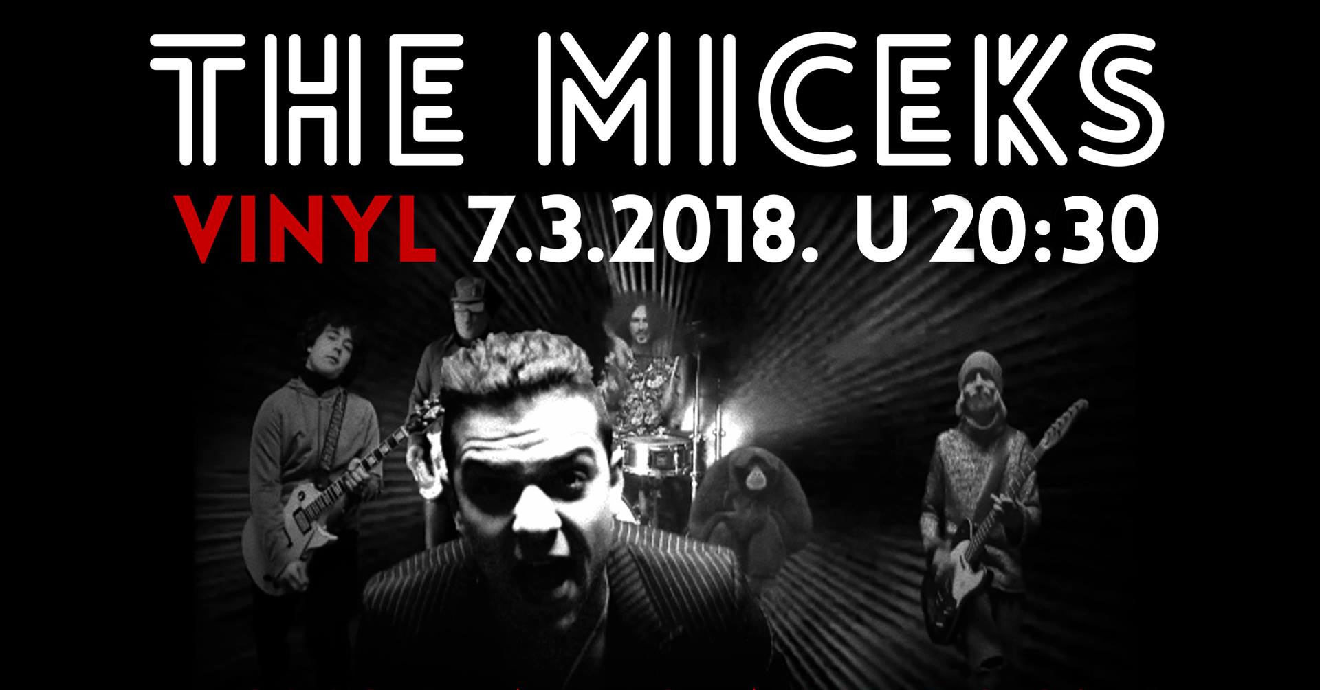 You are currently viewing The Miceks promocija u klubu Vinyl, 7. ožujka srijeda