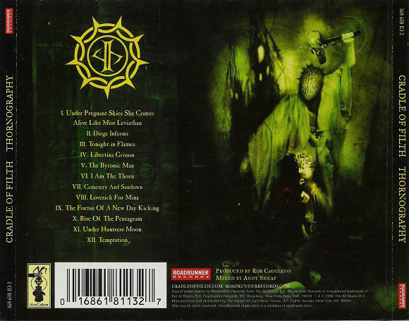 CRADLE OF FILTH – THORNOGRAPHY CD