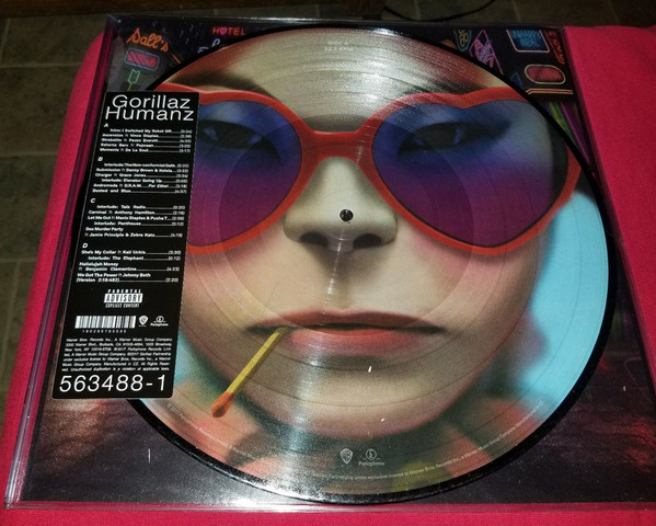 GORILLAZ – HUMANZ picture disc…LP2