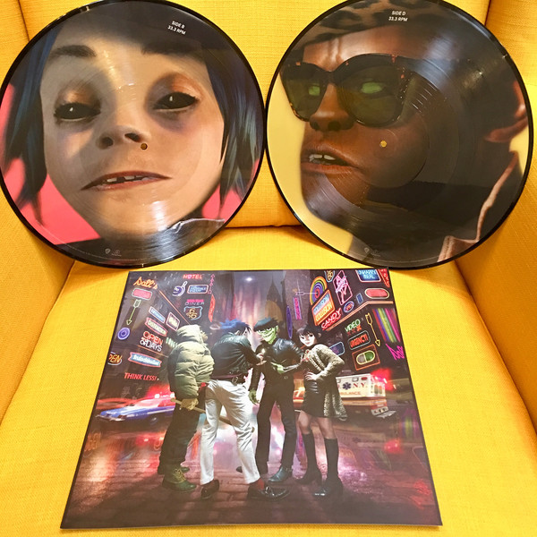 GORILLAZ – HUMANZ picture disc…LP2