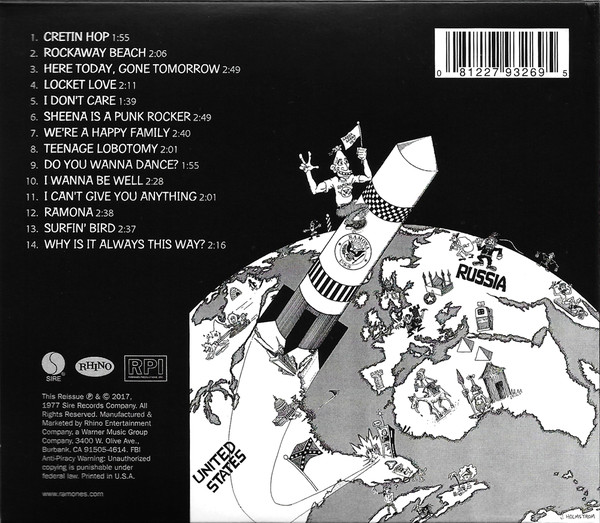 RAMONES – ROCKET TO RUSSIA 40 TH CD