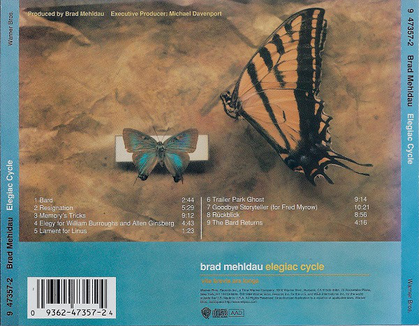 MEHLDAU BRAD – ELEGIAC CYCLE CD