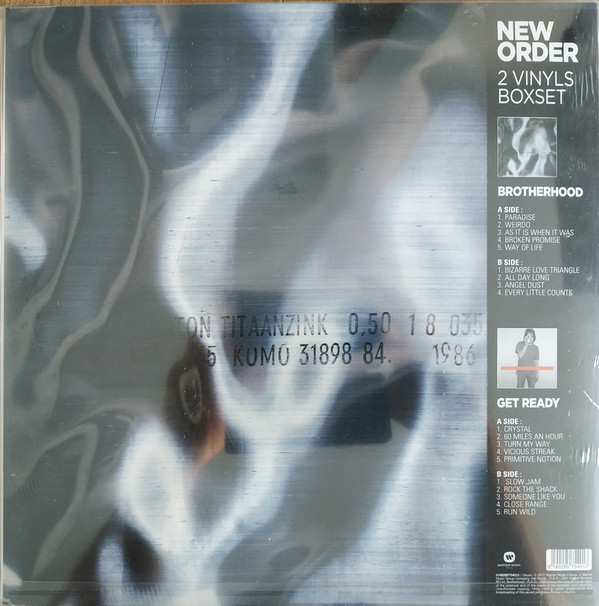 NEW ORDER – BROTHERHOOD/GET READY…LP2