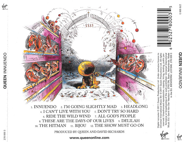 QUEEN – INNUENDO…CD
