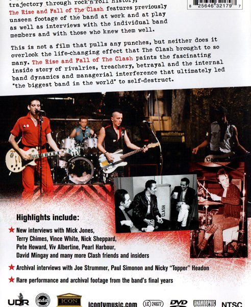 CLASH – RISE AND FALL OF THE CLASH…DVD