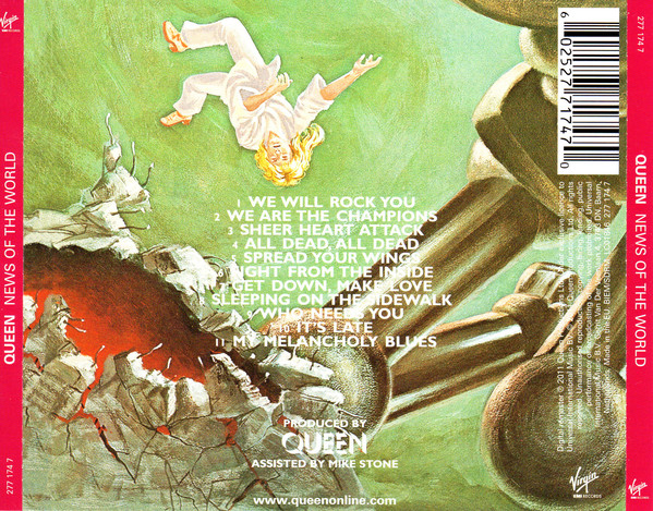 QUEEN – NEWS OF THE WORLD…CD