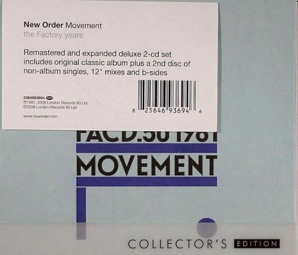 NEW ORDER – MOVEMENT (collector’s edition)