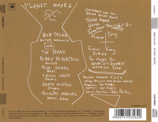 DYLAN BOB – PLANET WAVES