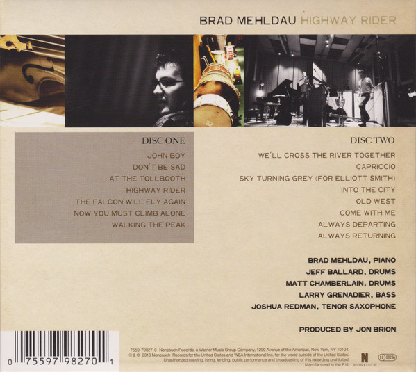 MEHLDAU BRAD – HIGHWAY RIDER CD2