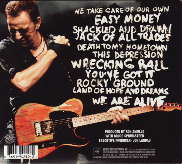 SPRINGSTEEN BRUCE – WRECKING BALL