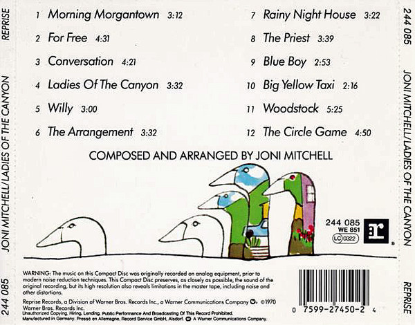 MITCHELL JONI – LADIES OF THE CANYON