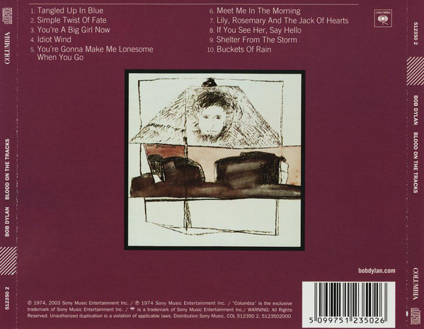 DYLAN BOB – BLOOD ON THE TRACKS