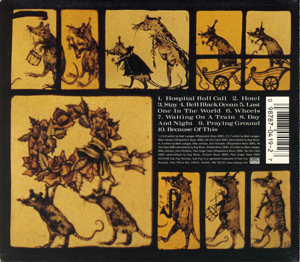 LANEGAN MARK – SCRAPS AT MIDNIGHT