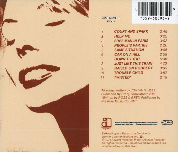 MITCHELL JONI – COURT AND SPARK