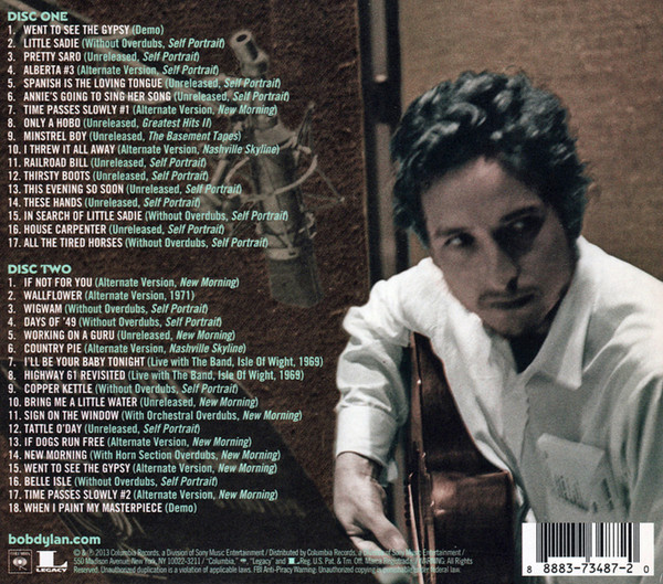 DYLAN BOB – BOOTLEG SERIES VOL.10: ANOTHER SELF PORTRAIT 1969-1971