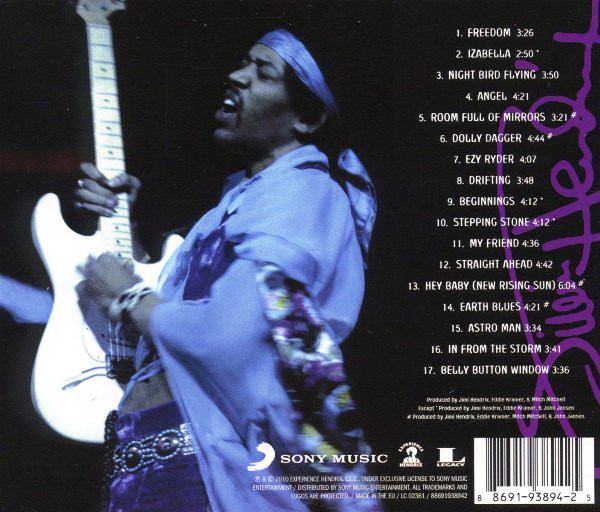HENDRIX JIMI – FIRST RAYS OF THE NEW RISING SUN…CD