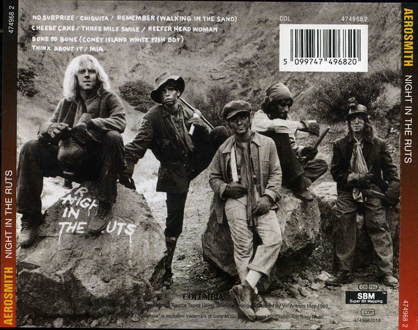 AEROSMITH – NIGHT IN THE RUTS
