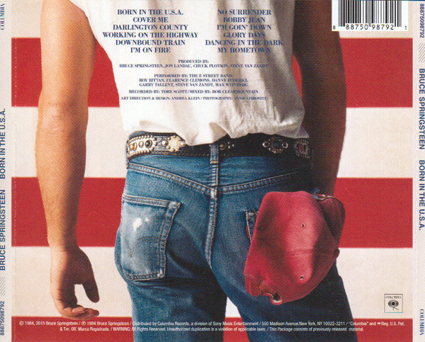 SPRINGSTEEN BRUCE – BORN IN THE USA 2015