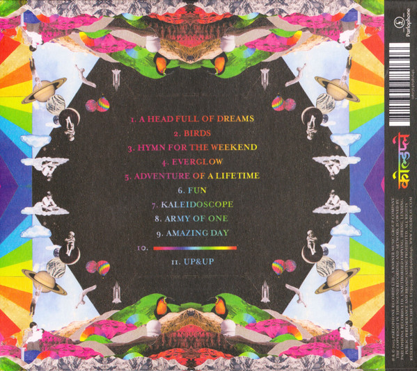 COLDPLAY – HEAD FULL OF DREAMS