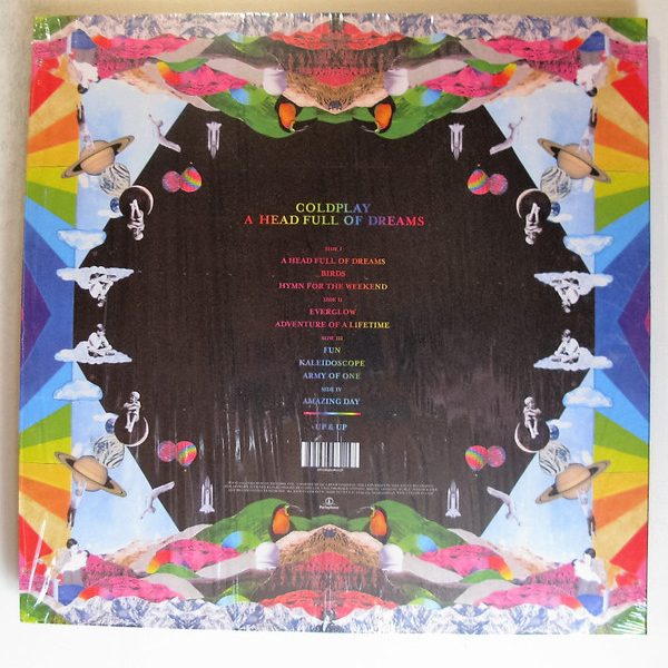 COLDPLAY – HEAD FULL OF DREAMS…LP2