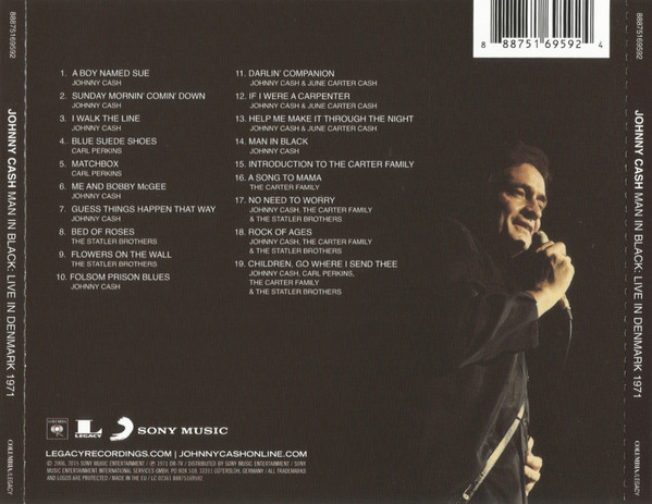 CASH JOHNNY – LIVE IN DENMARK 1971 CD