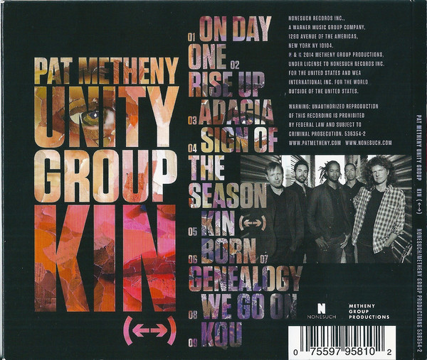 METHENY PAT UNITY GROUP – KIN CD