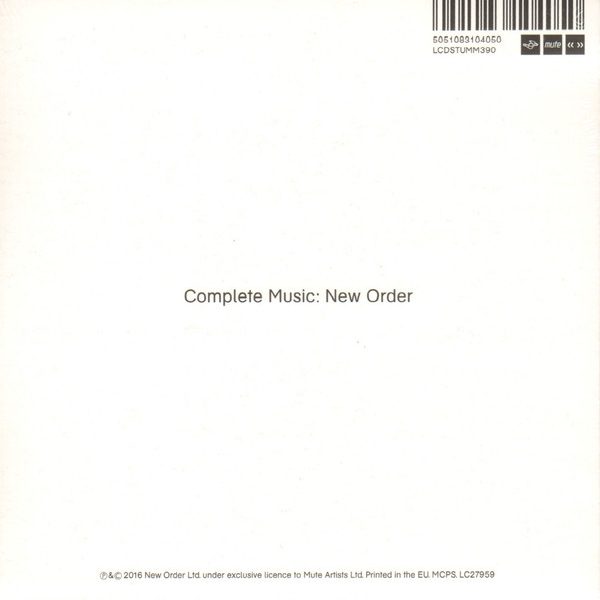 NEW ORDER – COMPLETE MUSIC