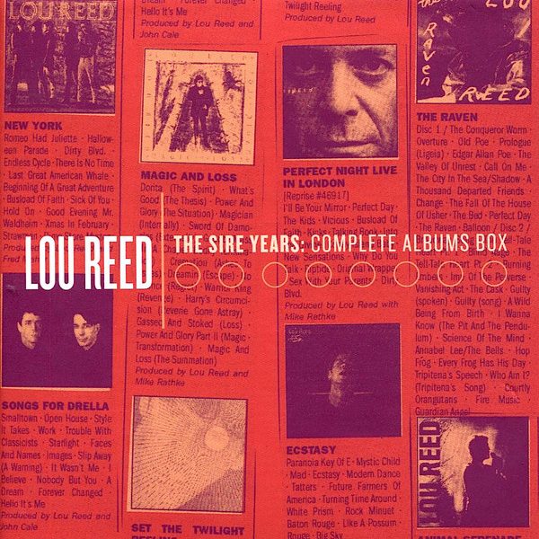 REED LOU – SIRE YEARS:COMPLETE ALBUMS BOX