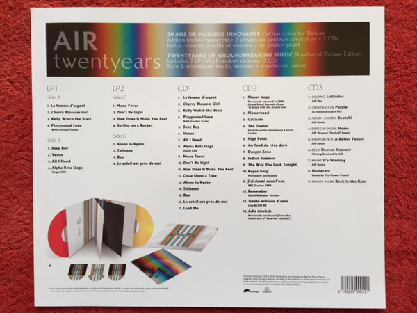 AIR – TWENTY YEARS…LP2CD3