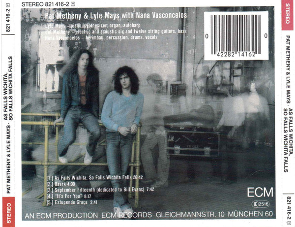METHENY PAT – AS FALLS WICHITA,SO FALLS WICHITA FALLS CD