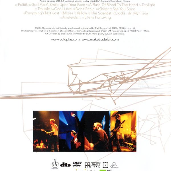 COLDPLAY – COLDPLAY LIVE 2003…DVD