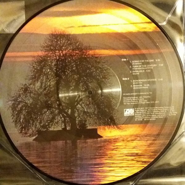 YES – GOING FOR THE ONE ltd picture disc LP