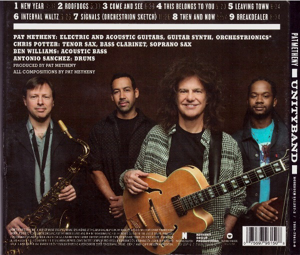 METHENY PAT – UNITY BAND CD