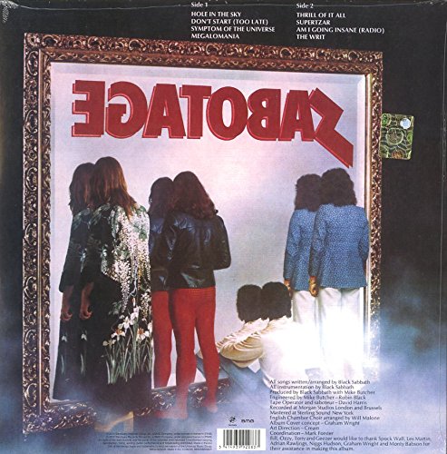 BLACK SABBATH – SABOTAGE LP