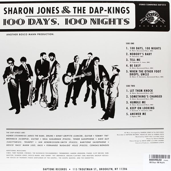 JONES SHARON & DAP-KINGS – 100 DAYS, 100 NIGHTS…LP