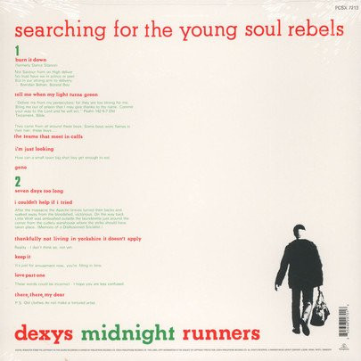 DEXY’S MIDNIGHT RUNNERS -SEARCHING FOR THE YOUNG SOUL REBELS LP