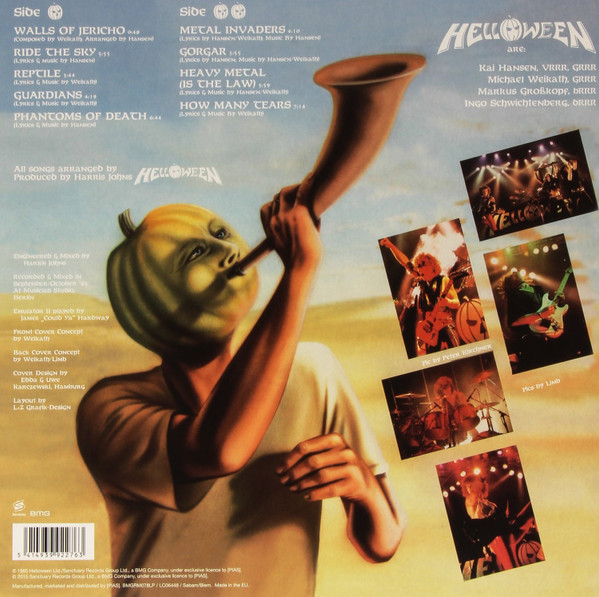 HELLOWEEN – WALLS OF JERICHO LP