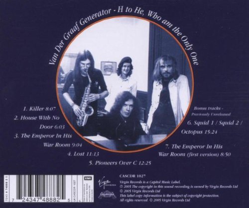 VAN DER GRAAF GENERATOR – H TO HE, WHO AM THE ONLY ONE…RM
