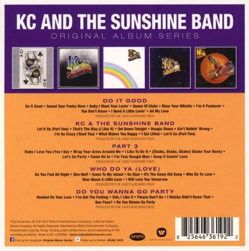 KC & SUNSHINE BAND – ORIGINAL ALBUM SERIES