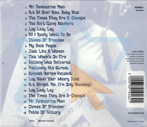 BYRDS – PLAY THE SONGS OF BOB DYLAN
