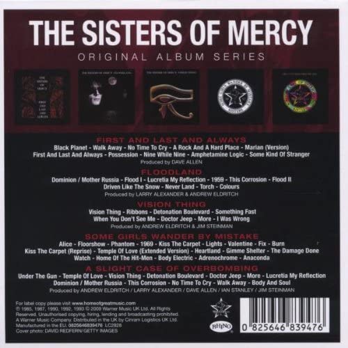 SISTERS OF MERCY – ORIGINAL ALBUM SERIES…CD5