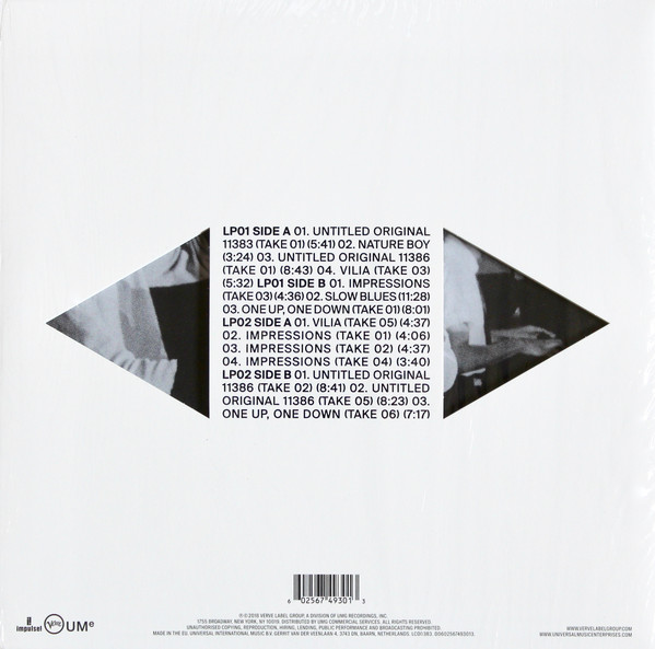 COLTRANE JOHN – LOST ALBUM…LP2