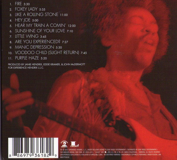 HENDRIX JIMI EXPERIENCE – WINTERLAND