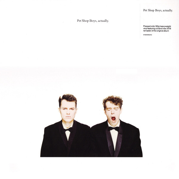 PET SHOP BOYS – ACTUALLY LP