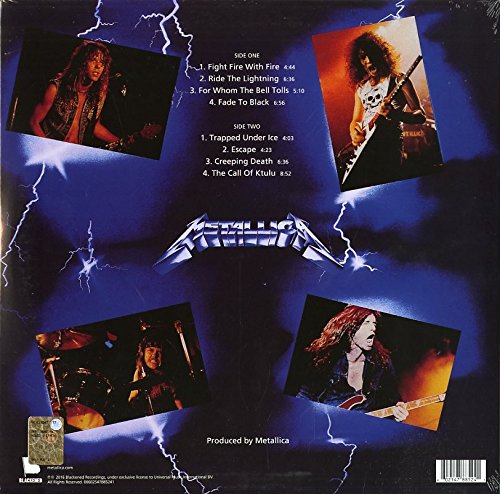 METALLICA – RIDE THE LIGHTNING