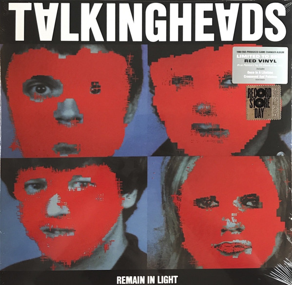 TALKING HEADS – REMAIN IN LIGHT (red vinyl)…LP