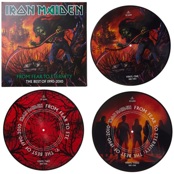 IRON MAIDEN – FROM FEAR TO ETERNITY: BEST OF 1990-2010 (picture vinyl)…LP3