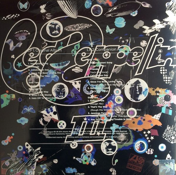 LED ZEPPELIN – LED ZEPPELIN 3 deluxe LP