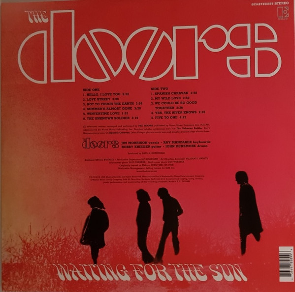 DOORS – WAITING FOR THE SUN stereo…LP